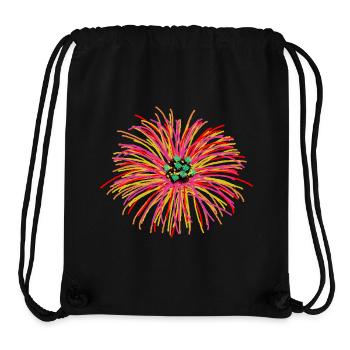 Flower Flowers Garden Flora Nature - Stanley/Stella Recycled Gym Bag - black - Front