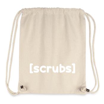 Scrubs Graphic - Stanley/Stella Recycled Gym Bag - natural - Front
