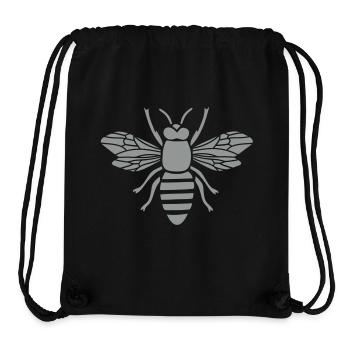 Abeille guêpe Bourdon Hornet - Sac à cordon recyclé Stanley/Stella - noir - Devant