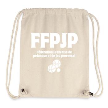pétanque, pétanque player, pétanqueur - Stanley/Stella Recycled Gym Bag - natural - Front