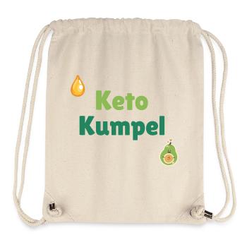 Keto Kumpel - Stanley/Stella recycelter Gym Bag - Naturweiß - Vorne