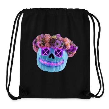 Floraison et malheur - Sac à cordon recyclé Stanley/Stella - noir - Devant