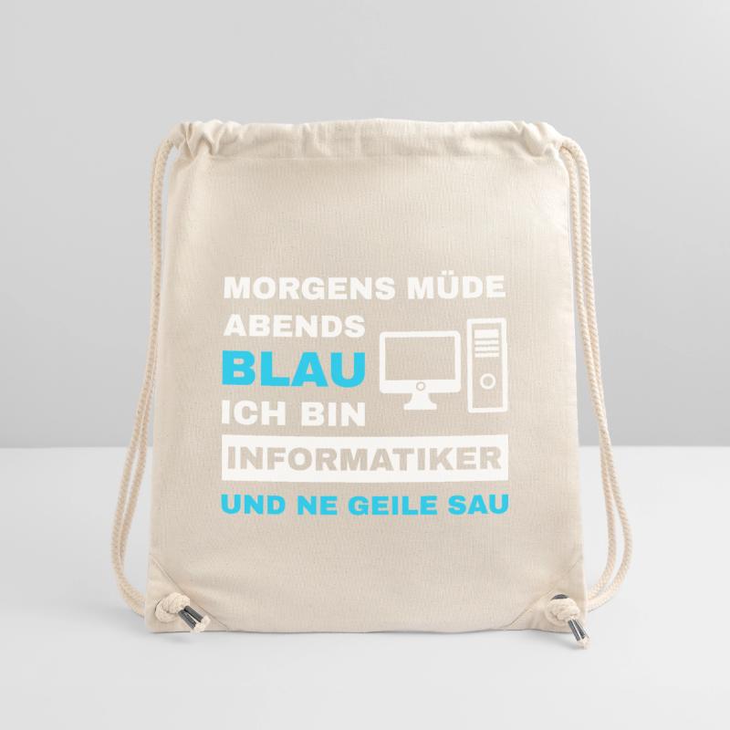 informatiker Programmierer Admin Sprüche Lustig Stanley/Stella recycelter Gym Bag