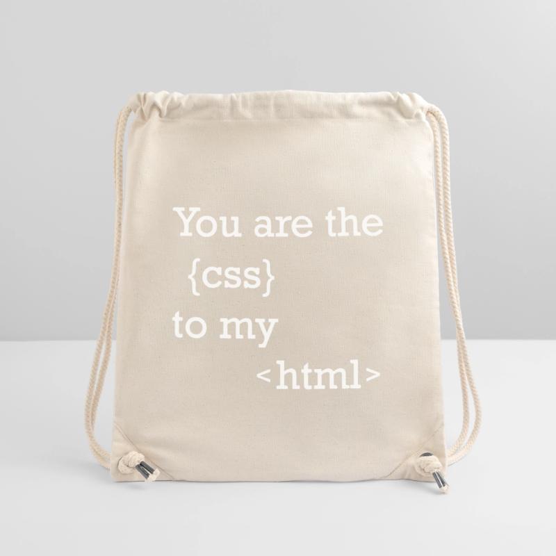 Funny programmer motif for web developers Stanley/Stella Recycled Gym Bag