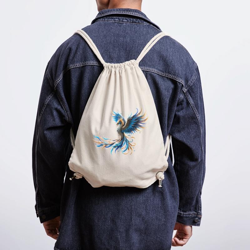 Fire Blue Phoenix Stanley/Stella Recycled Gym Bag