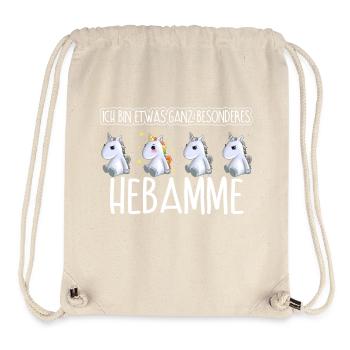 HEBAMME - Toll - Stanley/Stella recycelter Gym Bag - Naturweiß - Vorne