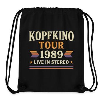 Kopfkino Tour 1989 Live In Stereo - Stanley/Stella Recycled Gym Bag - black - Front
