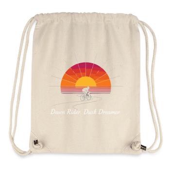Dawn Rider Sunset - Stanley/Stella Recycled Gym Bag - natural - Front