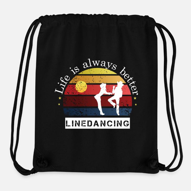 LIDA - Stanley/Stella recycelter Gym Bag - Schwarz