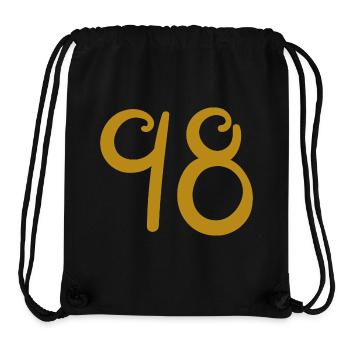 98 - Stanley/Stella Recycled Gym Bag - black - Front