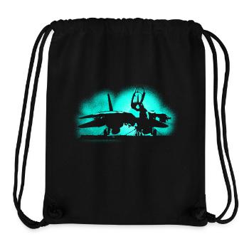 Jet F-14 Tomcat - Stanley/Stella Recycled Gym Bag - black - Front