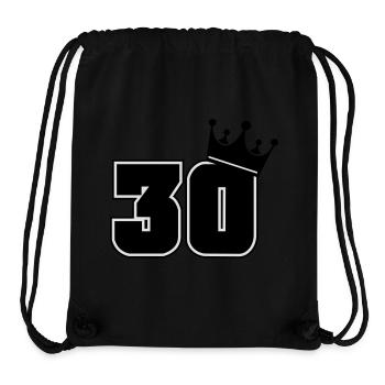 30 - Stanley/Stella Recycled Gym Bag - black - Front