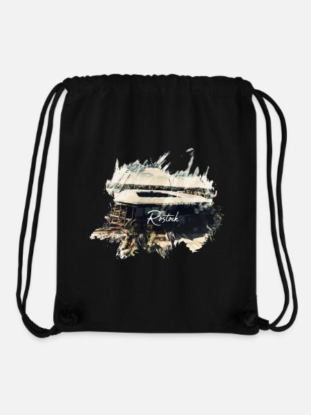 Rostock Stadion - Stanley/Stella recycelter Gym Bag - Schwarz