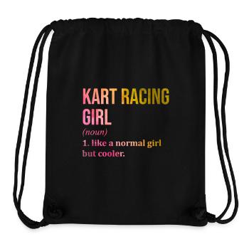 Kart - Stanley/Stella Recycled Gym Bag - black - Front