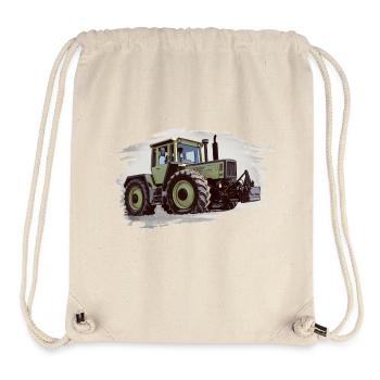 MB-trac 1300er mit Gewichten - Stanley/Stella recycelter Gym Bag - Naturweiß - Vorne