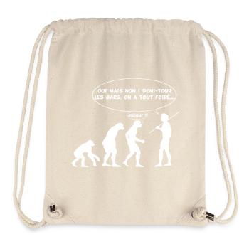 Evolution error (white) - Stanley/Stella Recycled Gym Bag - natural - Front