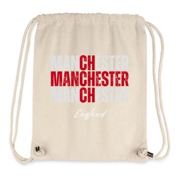 Manchester England, British Pride - Stanley/Stella Recycled Gym Bag - natural - Front