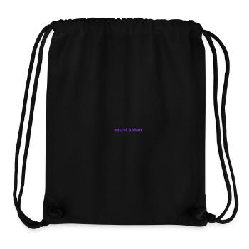 Secret bloom - Stanley/Stella Recycled Gym Bag - black - Front