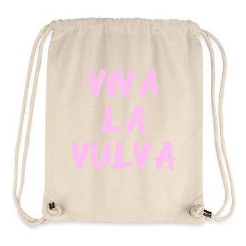 Viva la Vulva! - Stanley/Stella recycelter Gym Bag - Naturweiß - Vorne