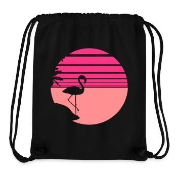 sommer sonne strand palmen insel urlaub ferien mee - Stanley/Stella recycelter Gym Bag - Schwarz - Vorne