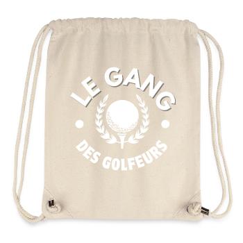 Golf, Golffan, Golfer - Stanley/Stella recycelter Gym Bag - Naturweiß - Vorne