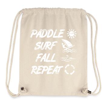 Dicton de planche à voile - Sac à cordon recyclé Stanley/Stella - blanc naturel - Devant