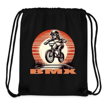 Vélo BMX - Sac à cordon recyclé Stanley/Stella - noir - Devant
