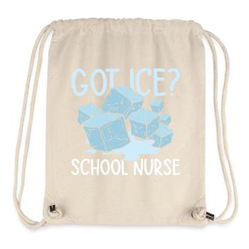 got school nurse - Stanley/Stella recycelter Gym Bag - Naturweiß - Vorne