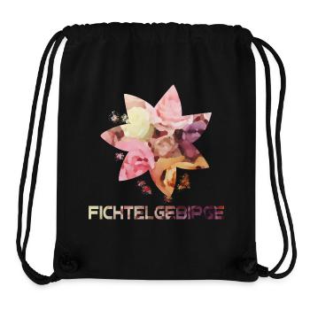 Watercolors Fichtelgebirge Siebenstern Pastel - Stanley/Stella Recycled Gym Bag - black - Front