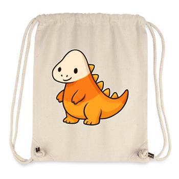 Playful dinosaur motif for children - Stanley/Stella Recycled Gym Bag - natural - Front