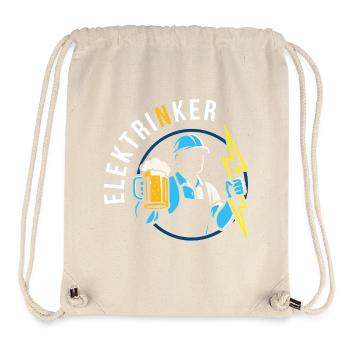 Elektrinker – Funny Electrician Saying Pun - Stanley/Stella Recycled Gym Bag - natural - Front
