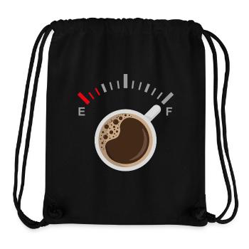 Full of Coffee - Stanley/Stella Recycled Gym Bag - black - Front