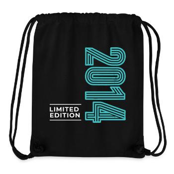 12th Birthday 2014 Boy Gift Decoration - Stanley/Stella Recycled Gym Bag - black - Front