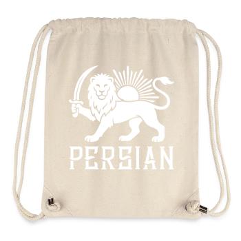 Persian Lion Persia Iran - Stanley/Stella Recycled Gym Bag - natural - Front