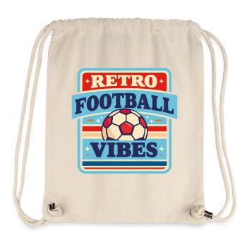 Retro_Football_Vibes - Stanley/Stella Recycled Gym Bag - natural - Front