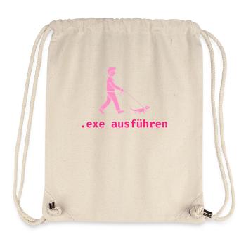 .exe ausführen ADMIN - Stanley/Stella recycelter Gym Bag - Naturweiß - Vorne