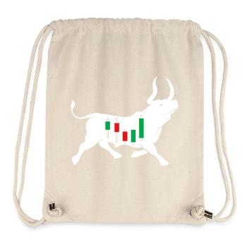 Stock bull - Stanley/Stella Recycled Gym Bag - natural - Front