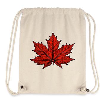 Maple / Leaf - Stanley/Stella Recycled Gym Bag - natural - Front