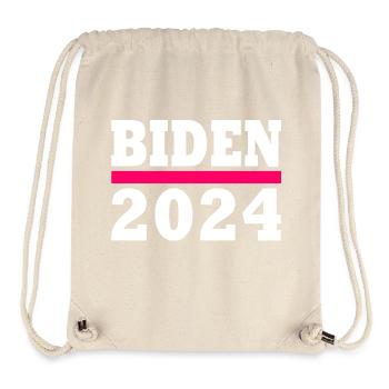 Joe biden 2024 - Stanley/Stella Recycled Gym Bag - natural - Front
