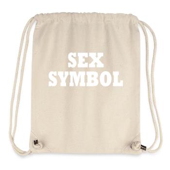 Sex symbol - Sac à cordon recyclé Stanley/Stella - blanc naturel - Devant