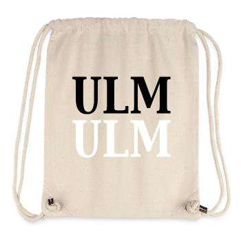 ULM ulm | Allemagne, Wurtemberg, Souabe - Sac à cordon recyclé Stanley/Stella - blanc naturel - Devant