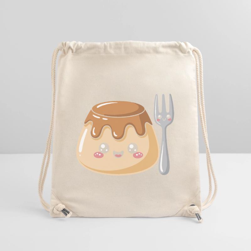 Pudding with fork Stanley/Stella Recycled Gym Bag
