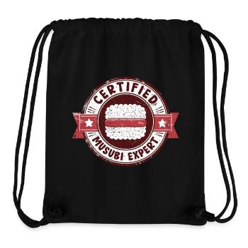 Certified Musubi Expert - Stanley/Stella Recycled Gym Bag - black - Front