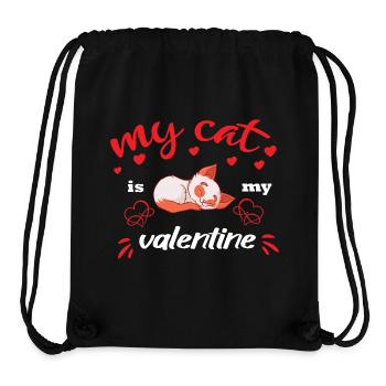 My Cat - Stanley/Stella recycelter Gym Bag - Schwarz - Vorne