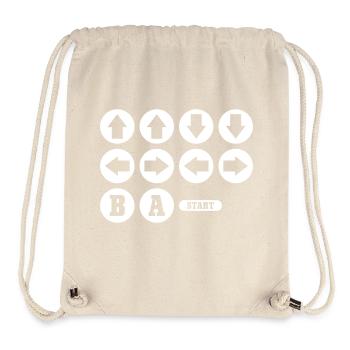 Cheat Code Video Game - Stanley/Stella Recycled Gym Bag - natural - Front
