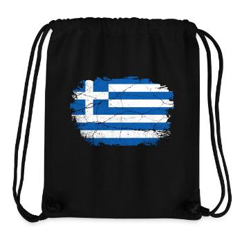 Greece - Stanley/Stella Recycled Gym Bag - black - Front