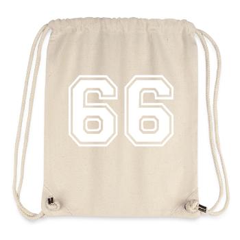 66 - Stanley/Stella recycelter Gym Bag - Naturweiß - Vorne