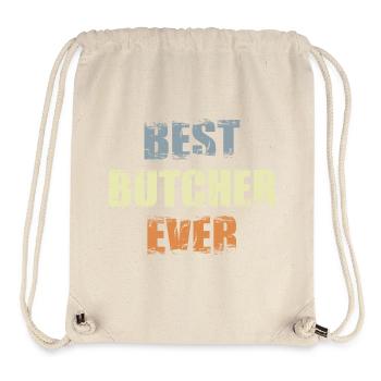 Best Butcher Ever - Stanley/Stella Recycled Gym Bag - natural - Front