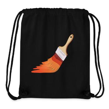 Painter Brushes - Stanley/Stella Recycled Gym Bag - black - Front