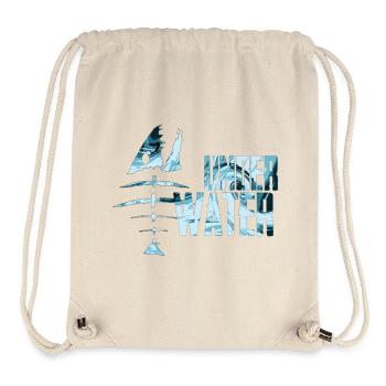 Unter Wasser Meeresfisch Motiv - Stanley/Stella recycelter Gym Bag - Naturweiß - Vorne